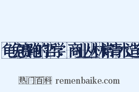 龟兔赛跑的哲学：商业丛林常青术造句是什么意思的图片